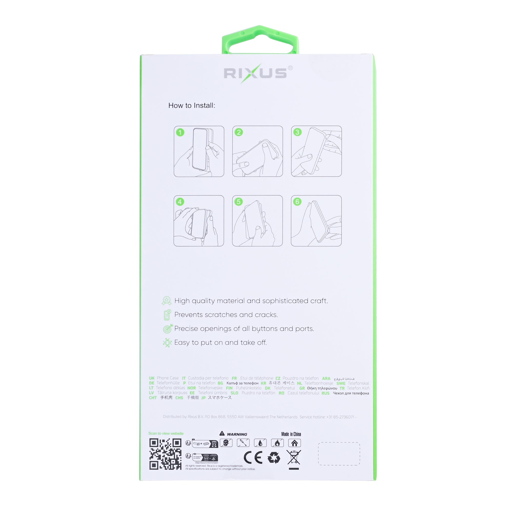 Rixus Anti-Burst Case With MagSafe Compatible For Samsung Galaxy S26 Plus Transparent