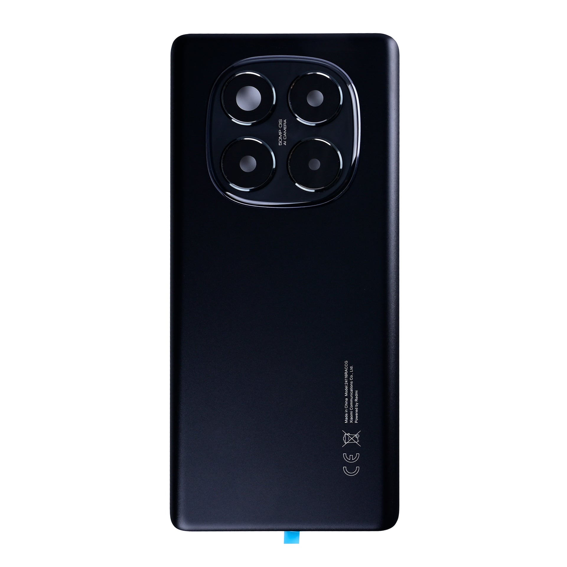 Xiaomi Redmi Note 14 Pro 4G Back Cover With Lens Midnight Black OEM