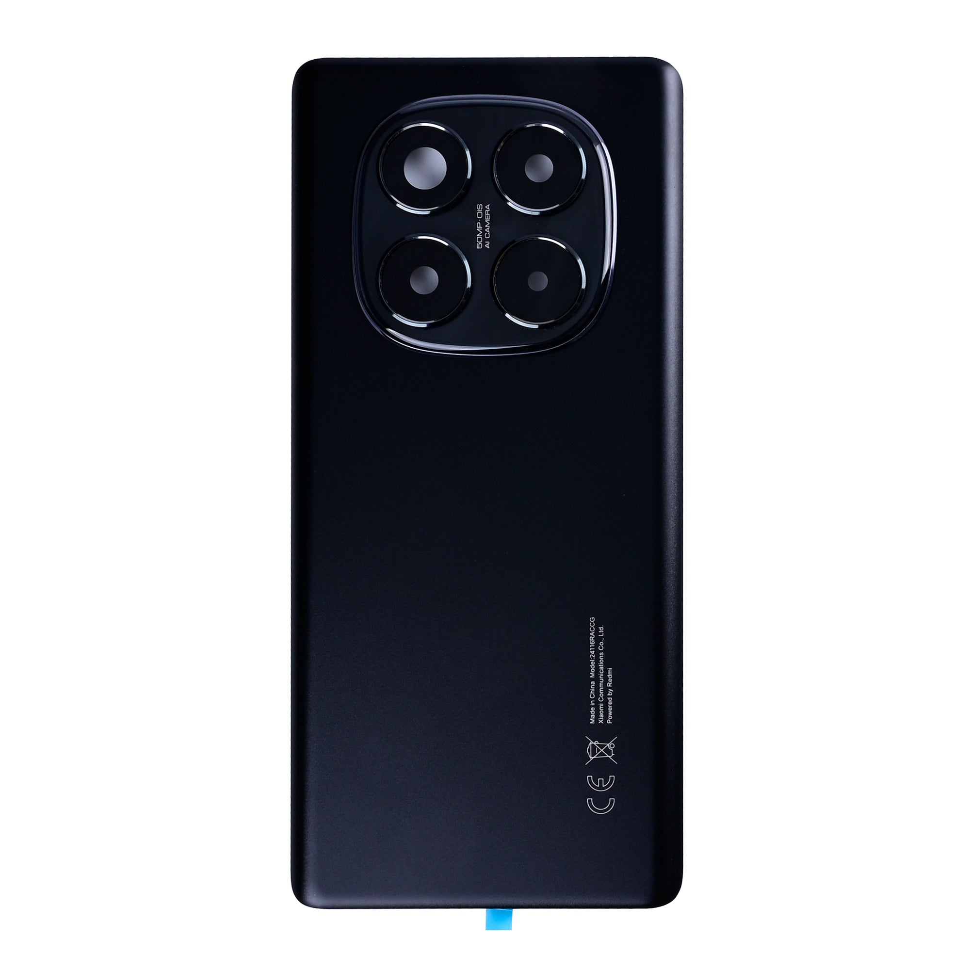 Xiaomi Redmi Note 14 Pro 4G Back Cover With Lens Midnight Black OEM