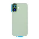 For Apple iPhone 17 Back Glass Without NFC, Enlarged Camera Frame Sage Compatible