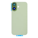 For Apple iPhone 17 Back Glass Without NFC, Enlarged Camera Frame Sage Compatible
