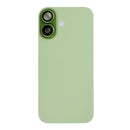 For Apple iPhone 17 Back Glass With NFC, Enlarged Camera Frame Sage Pulled