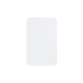 For Apple iPhone 17 Pro Max Back Glass With NFC Silver Pulled