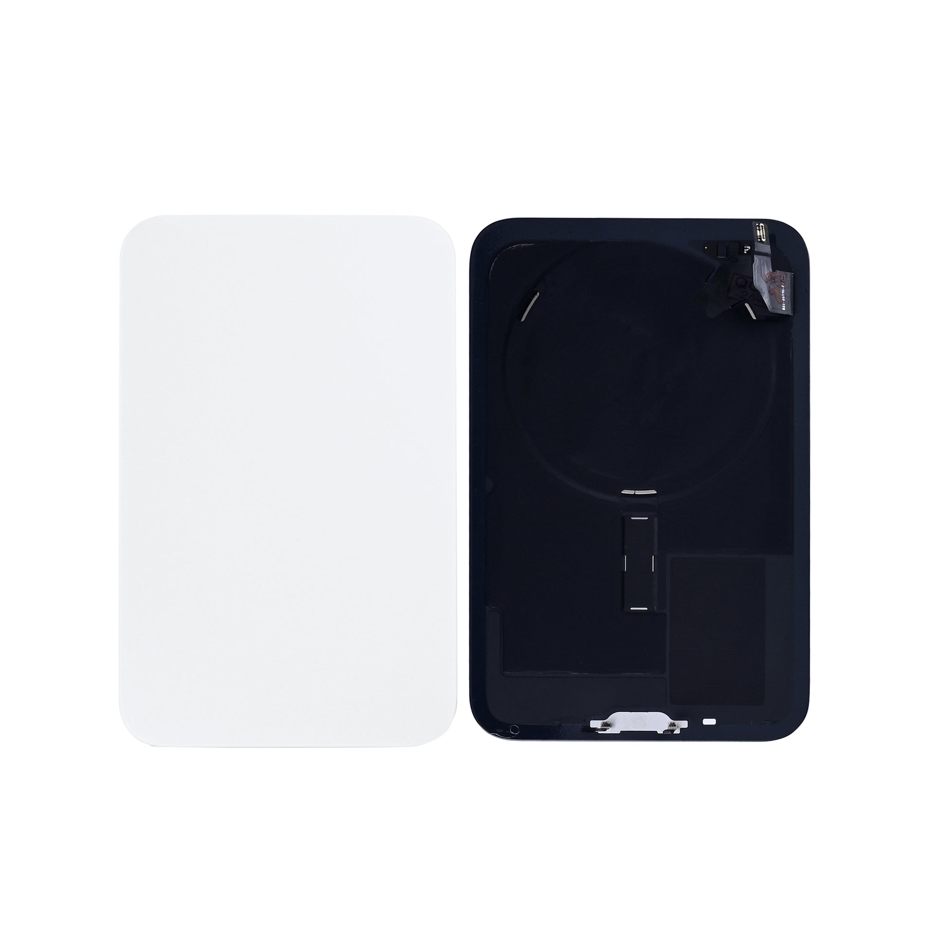For Apple iPhone 17 Pro Max Back Glass With NFC Silver Pulled
