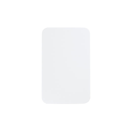 For Apple iPhone 17 Pro Back Glass With NFC Silver Pulled
