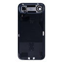 For Apple iPhone 17 Air Back Glass With NFC, Enlarged Camera Frame Space Black Pulled