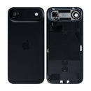 For Apple iPhone 17 Air Back Glass With NFC, Enlarged Camera Frame Space Black Pulled