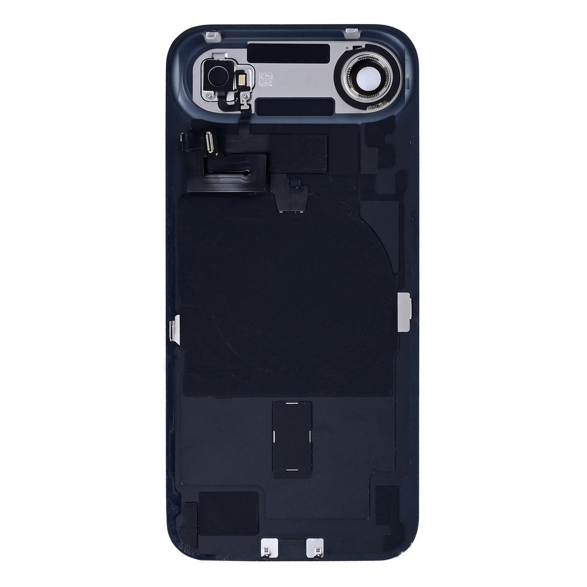 For Apple iPhone 17 Air Back Glass With NFC, Enlarged Camera Frame Cloud White Pulled