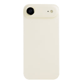 For Apple iPhone 17 Air Back Glass With NFC, Enlarged Camera Frame Light Gold Pulled