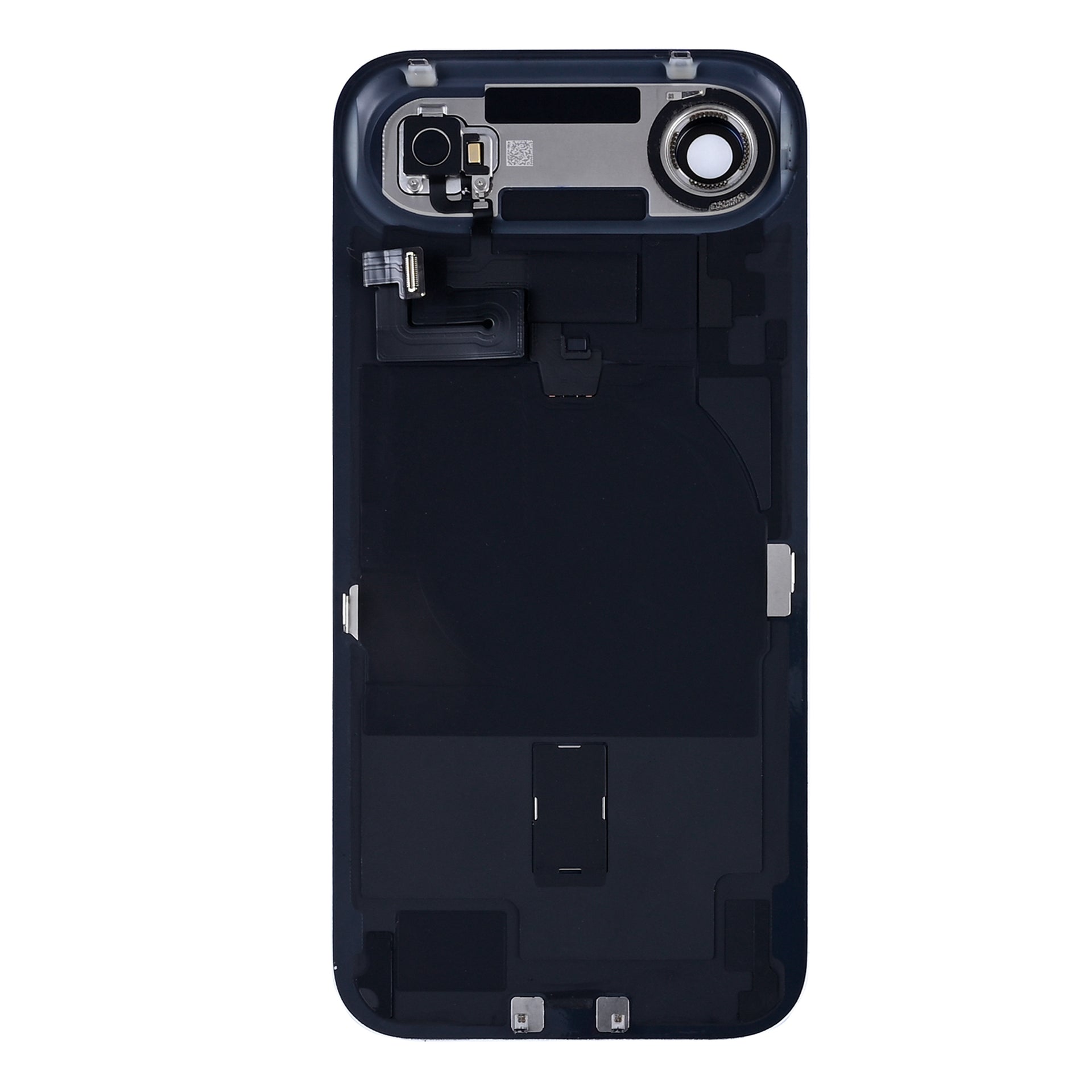 For Apple iPhone 17 Air Back Glass With NFC, Enlarged Camera Frame Sky Blue Pulled