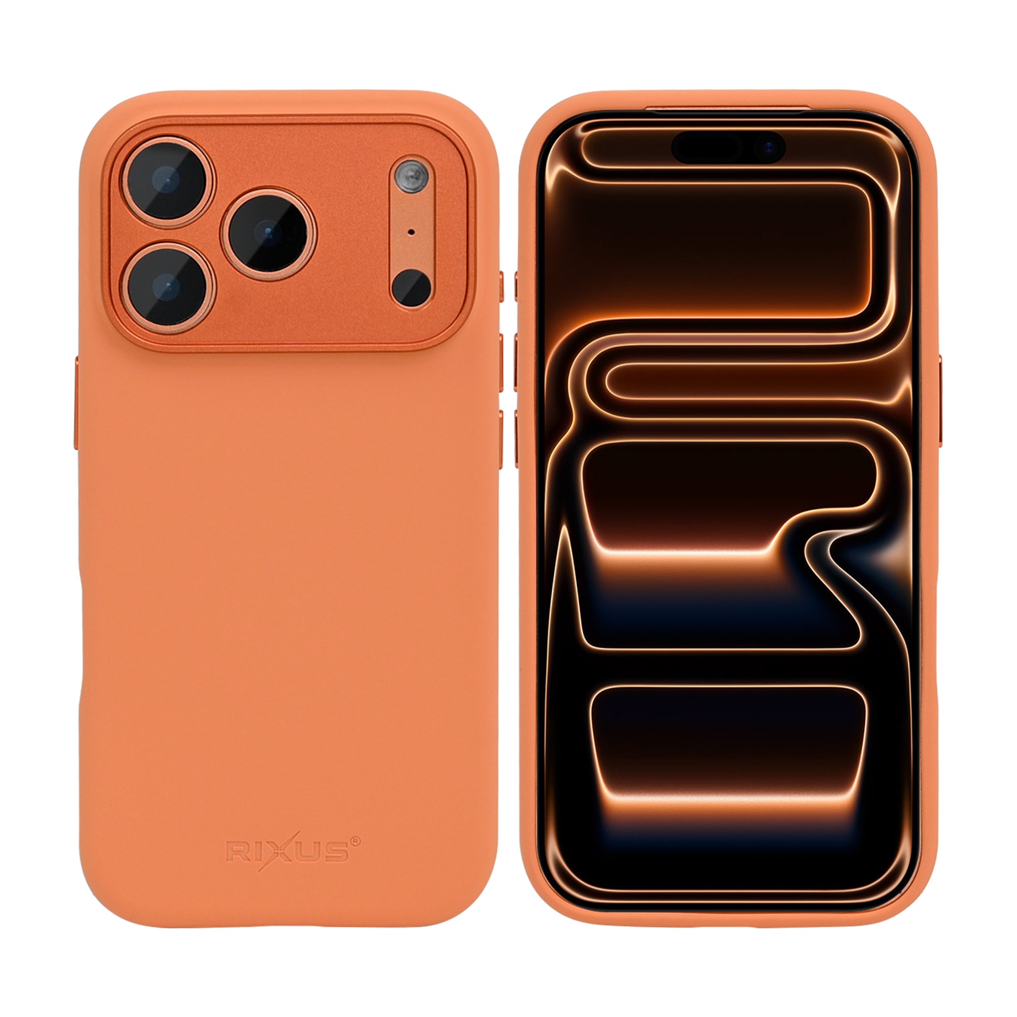 Rixus ProShield Case For Apple iPhone 17 Pro Orange