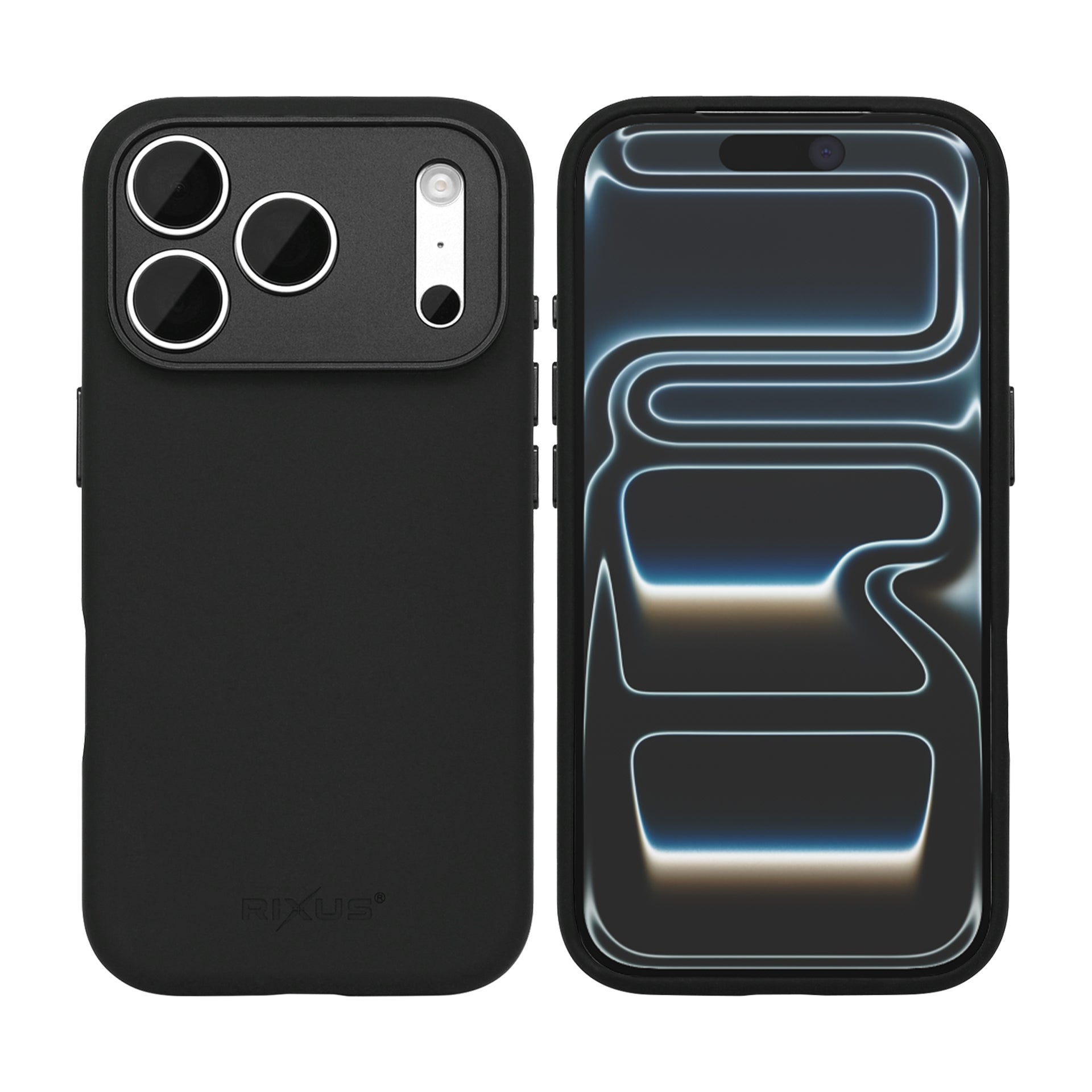 Rixus ProShield Case For Apple iPhone 17 Pro Max Black