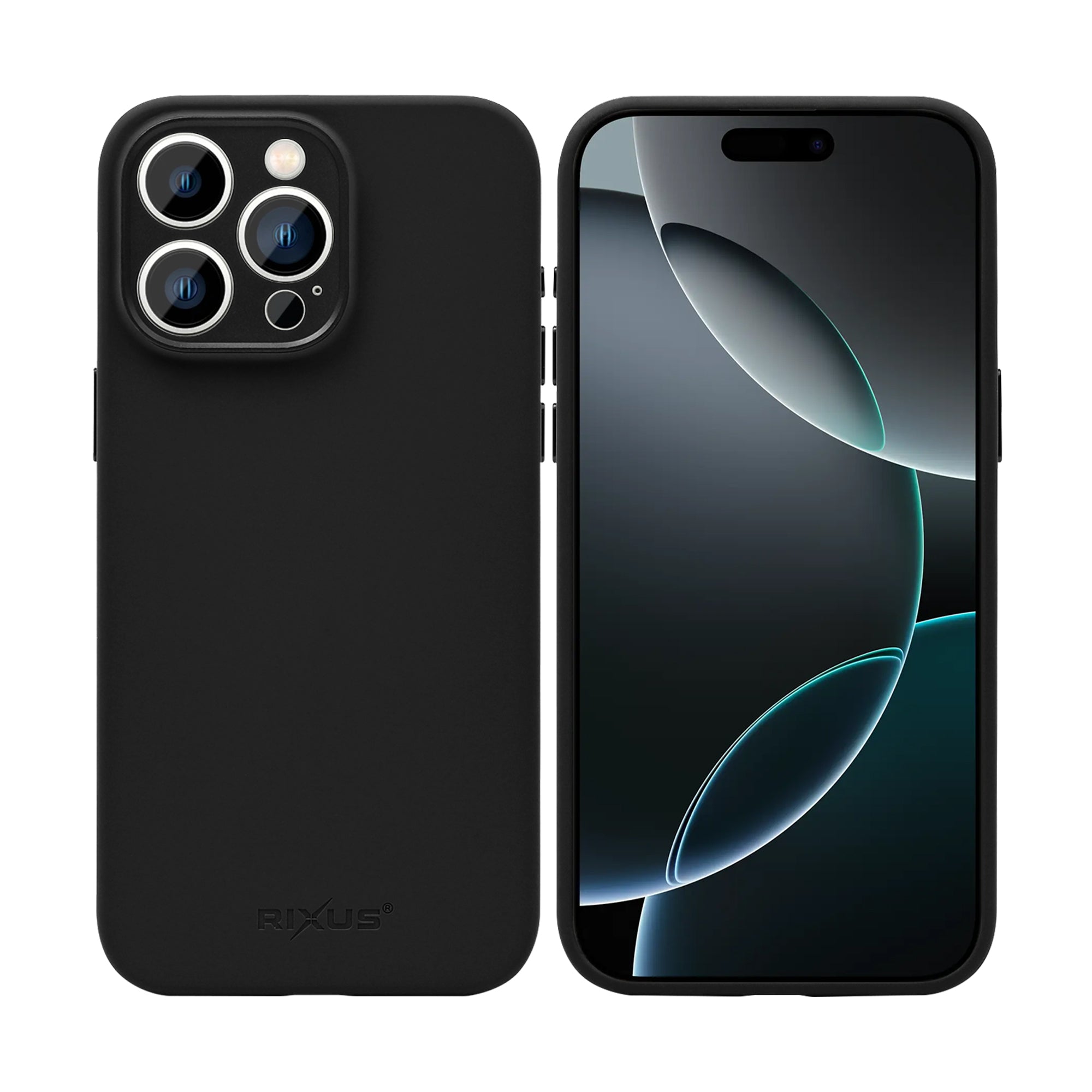 Rixus ProShield Case For Apple iPhone 16 Pro Max Black