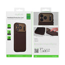 Rixus ProShield Case For Apple iPhone 16 Pro Max Dark Brown