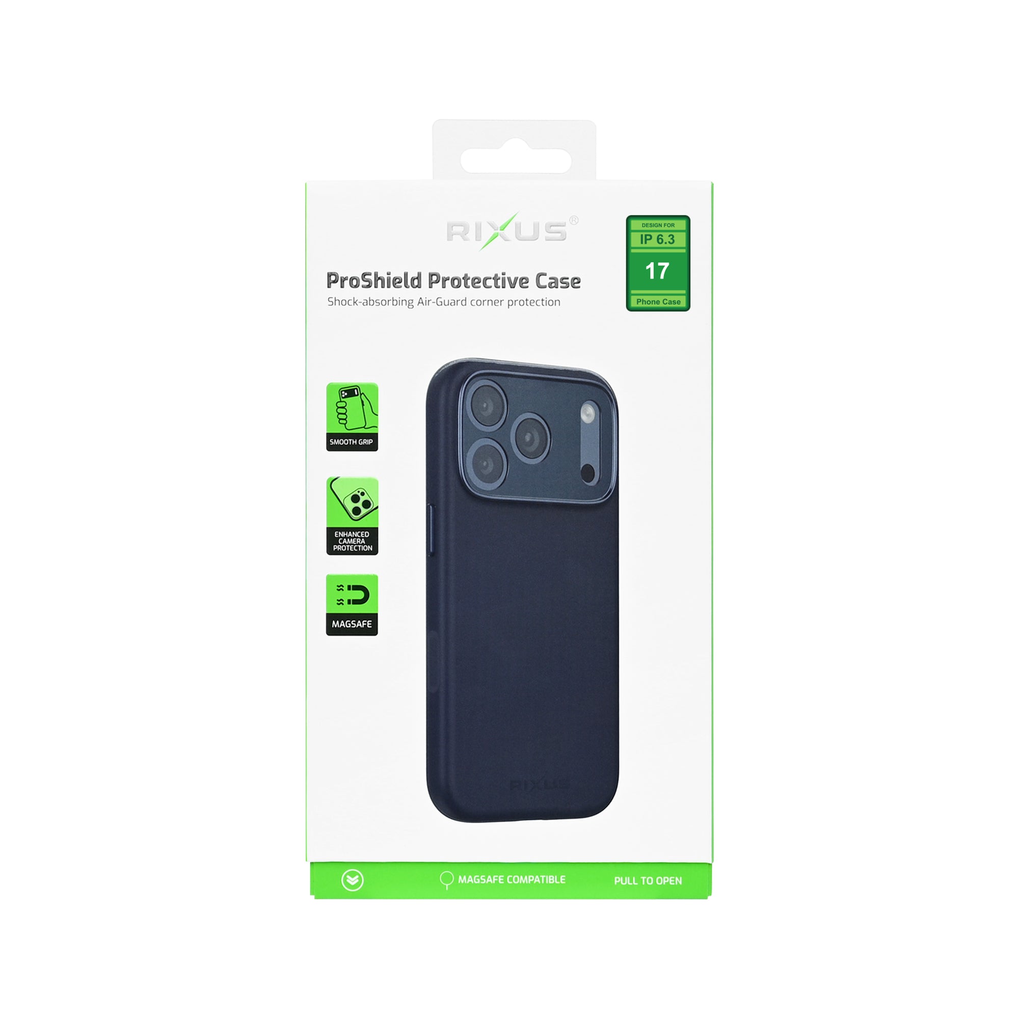 Rixus ProShield Case For Apple iPhone 17 Dark Blue