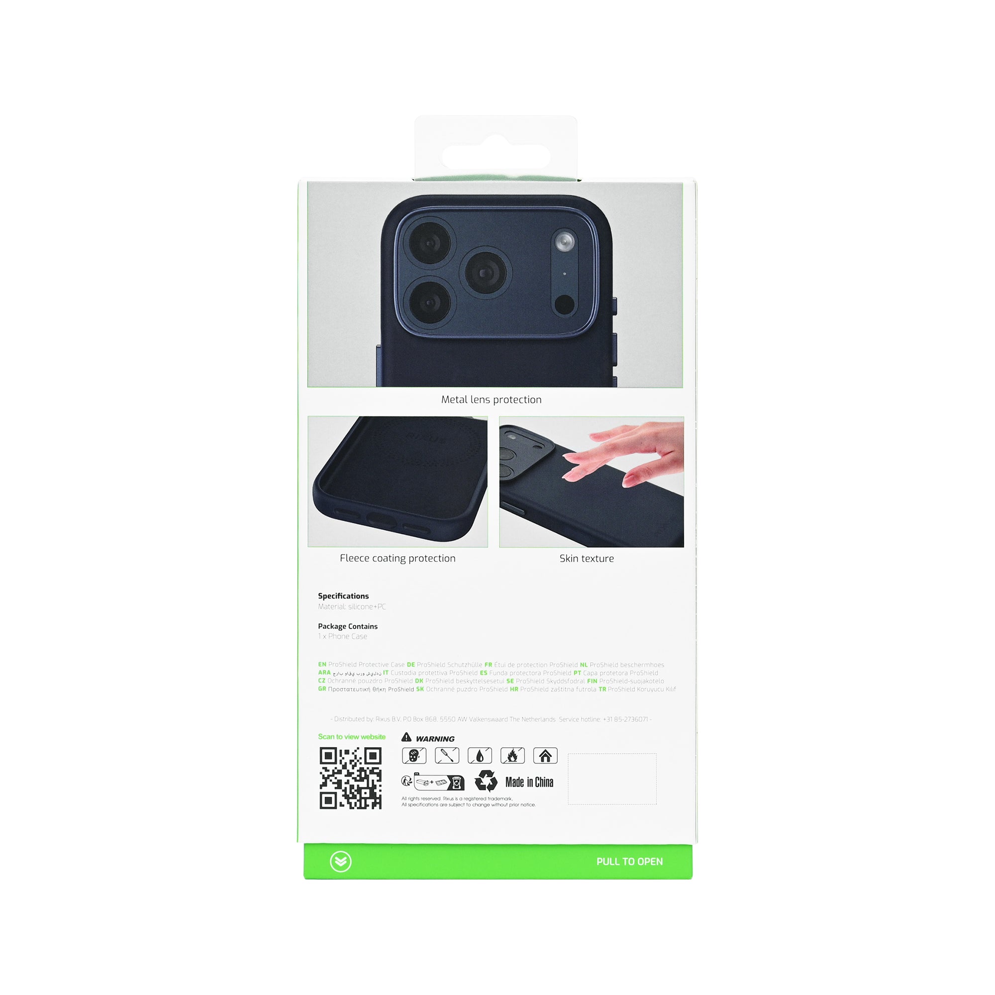 Rixus ProShield Case For Apple iPhone 17 Dark Blue