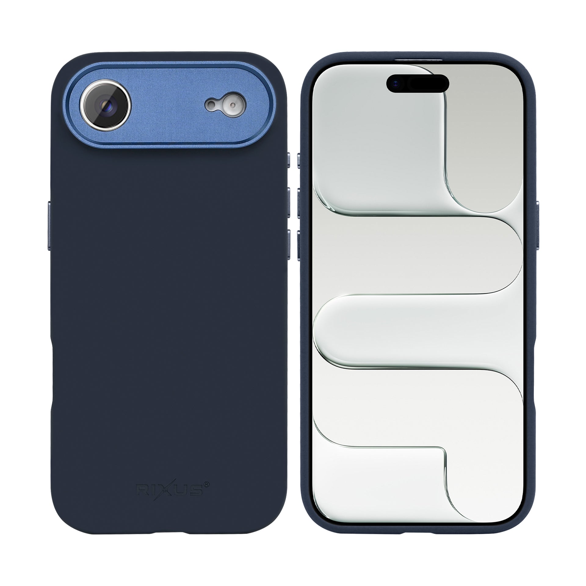 Rixus ProShield Case For Apple iPhone 17 Air Dark Blue