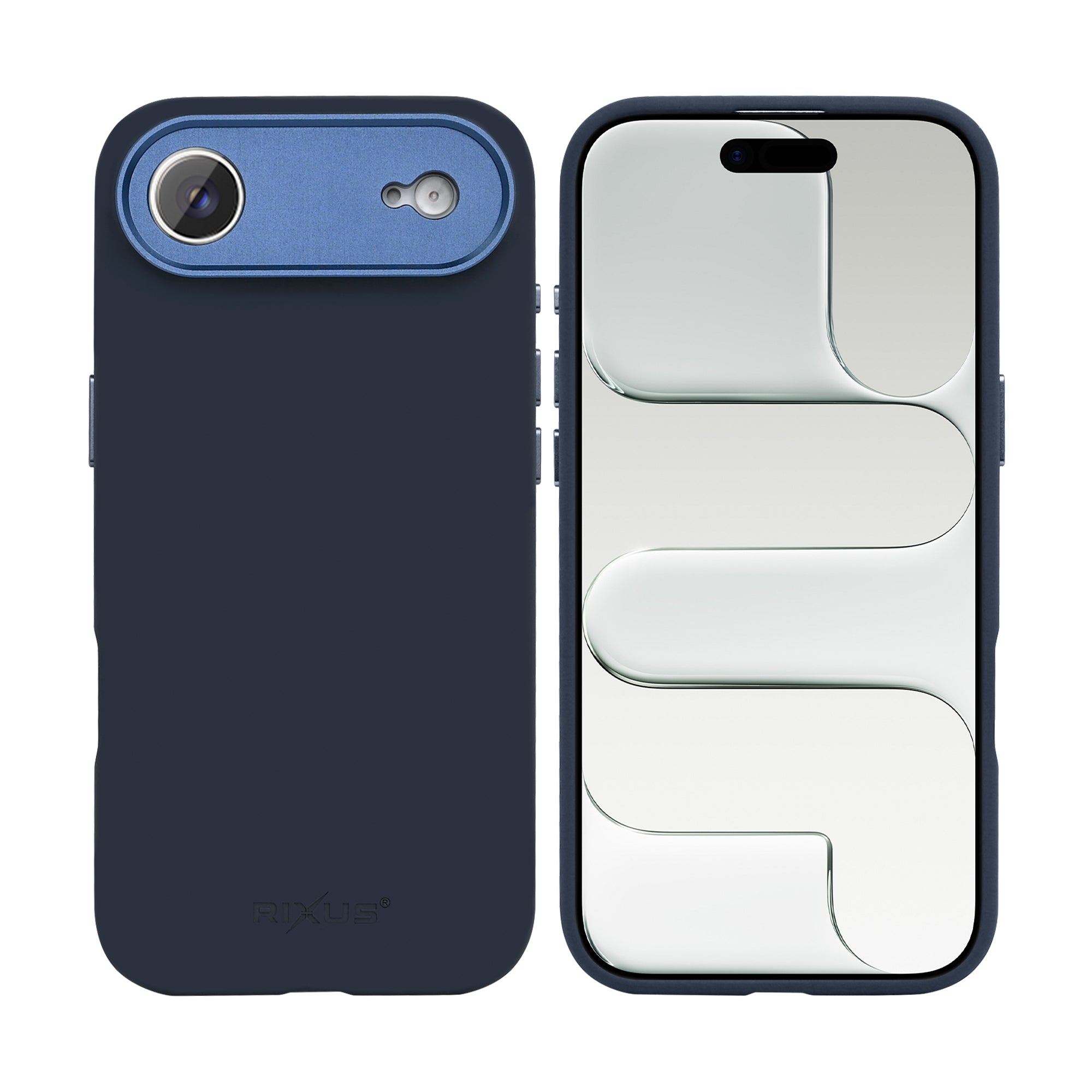 Rixus ProShield Case For Apple iPhone 17 Air Dark Blue