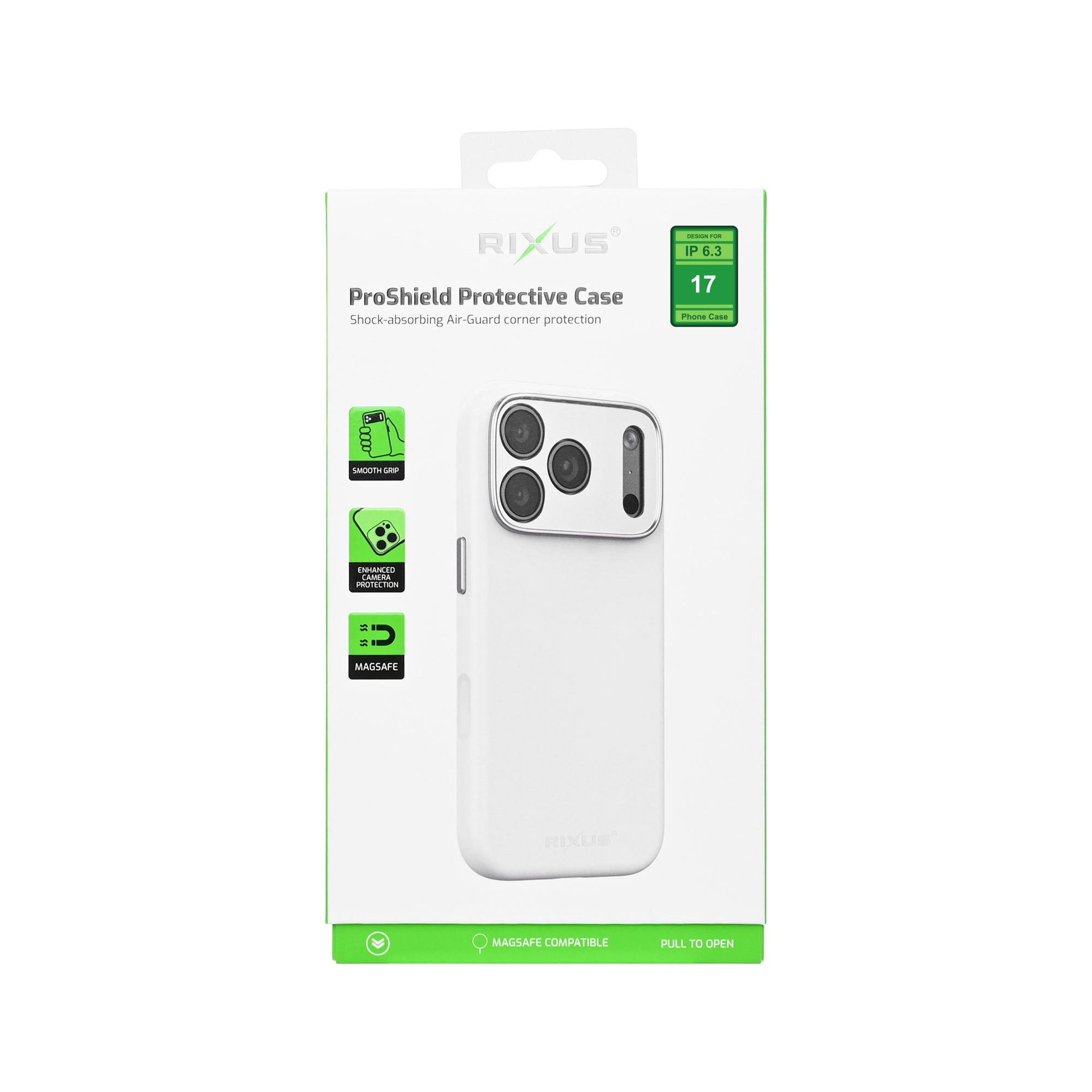 Rixus ProShield Case For Apple iPhone 17 White