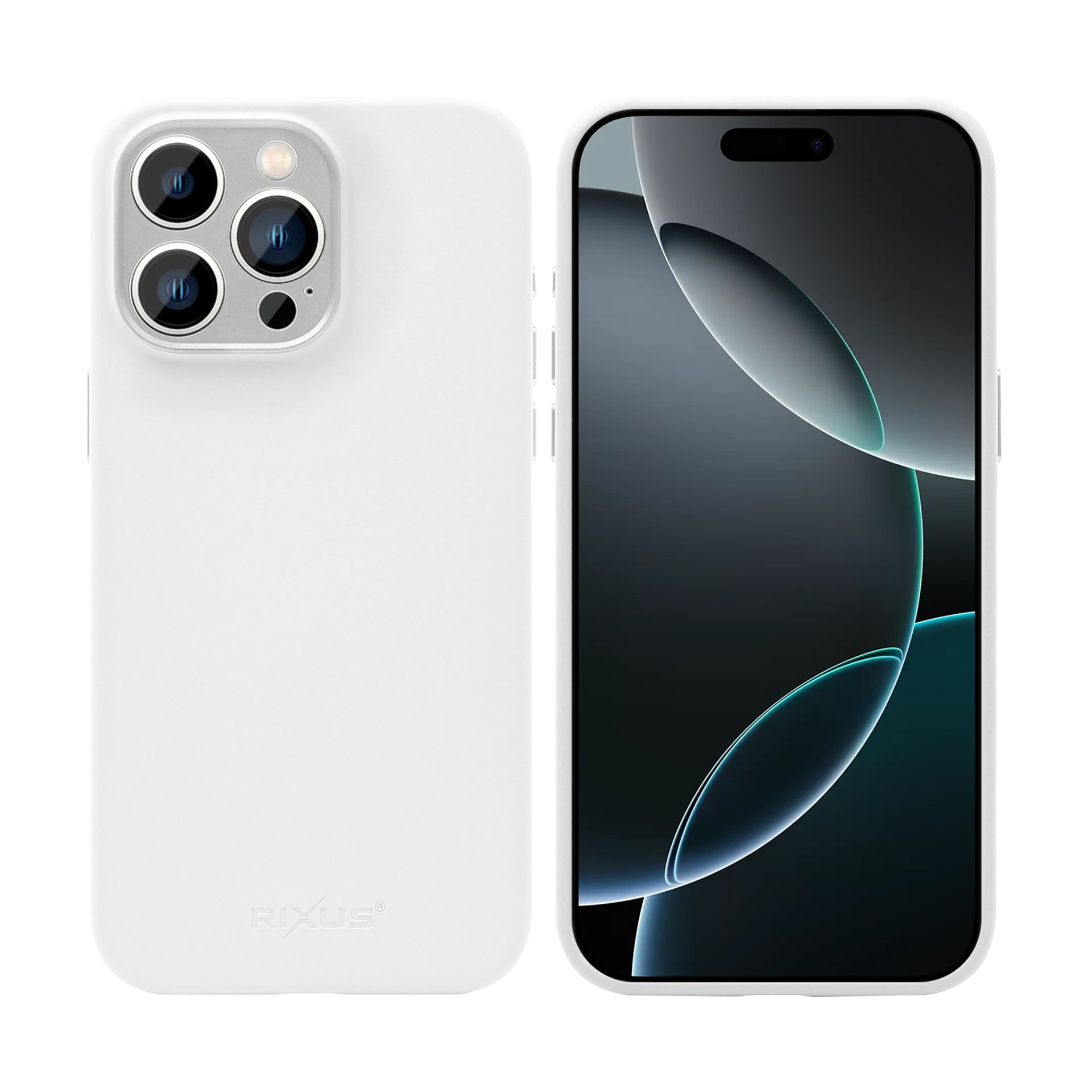 Rixus ProShield Case For Apple iPhone 16 Pro Max White