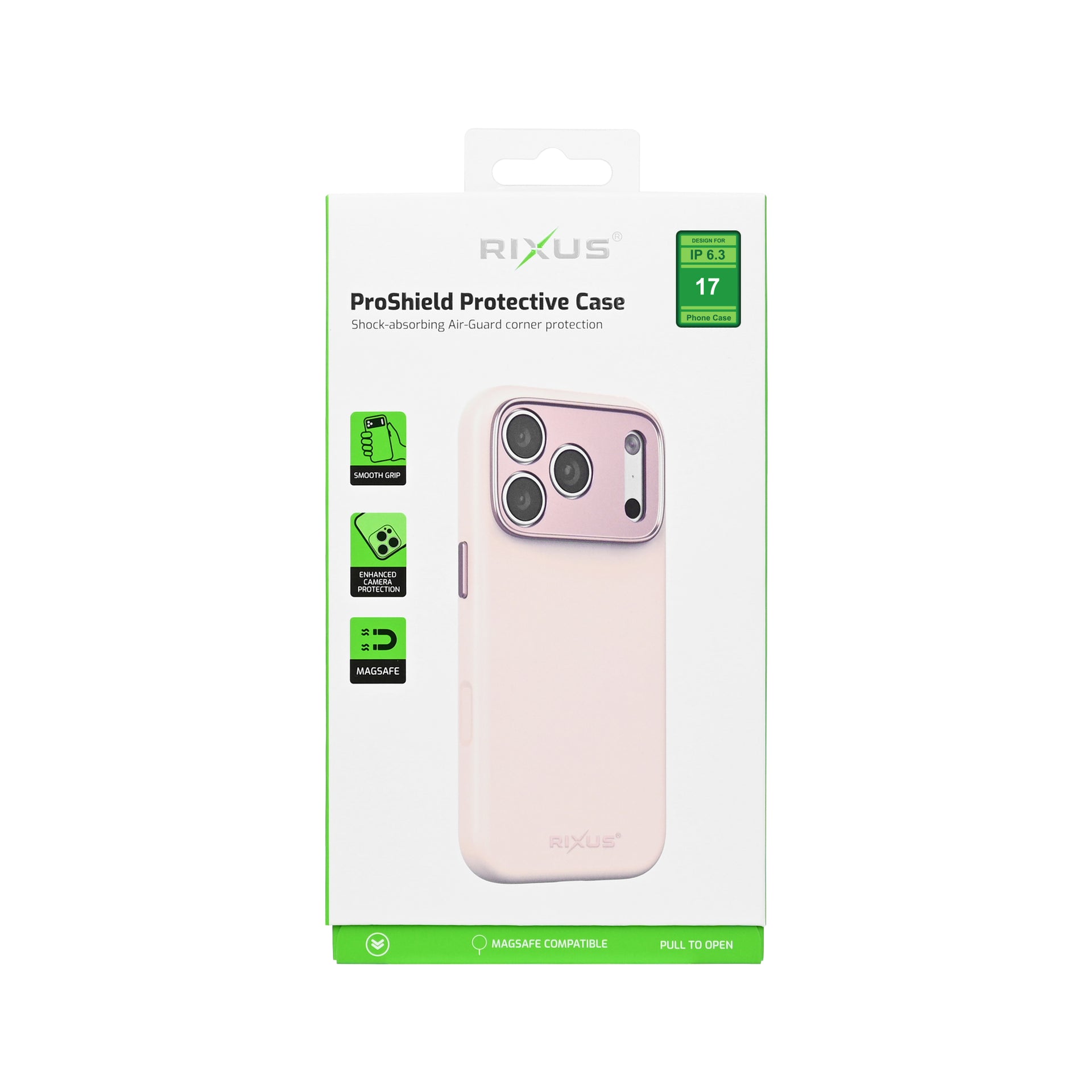 Rixus ProShield Case For Apple iPhone 17 Pink