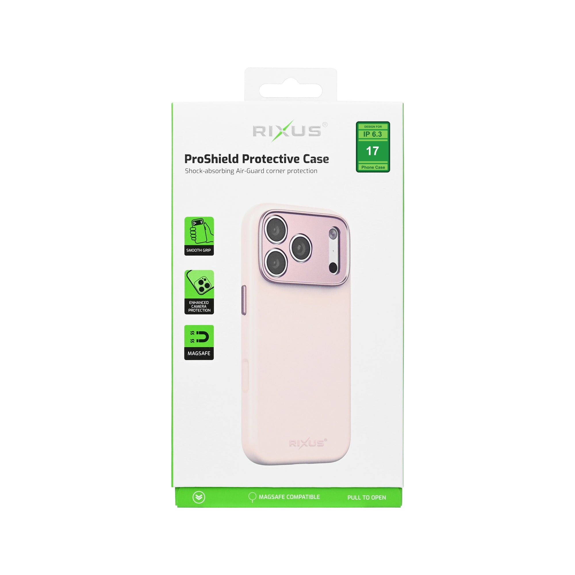 Rixus ProShield Case For Apple iPhone 17 Pink