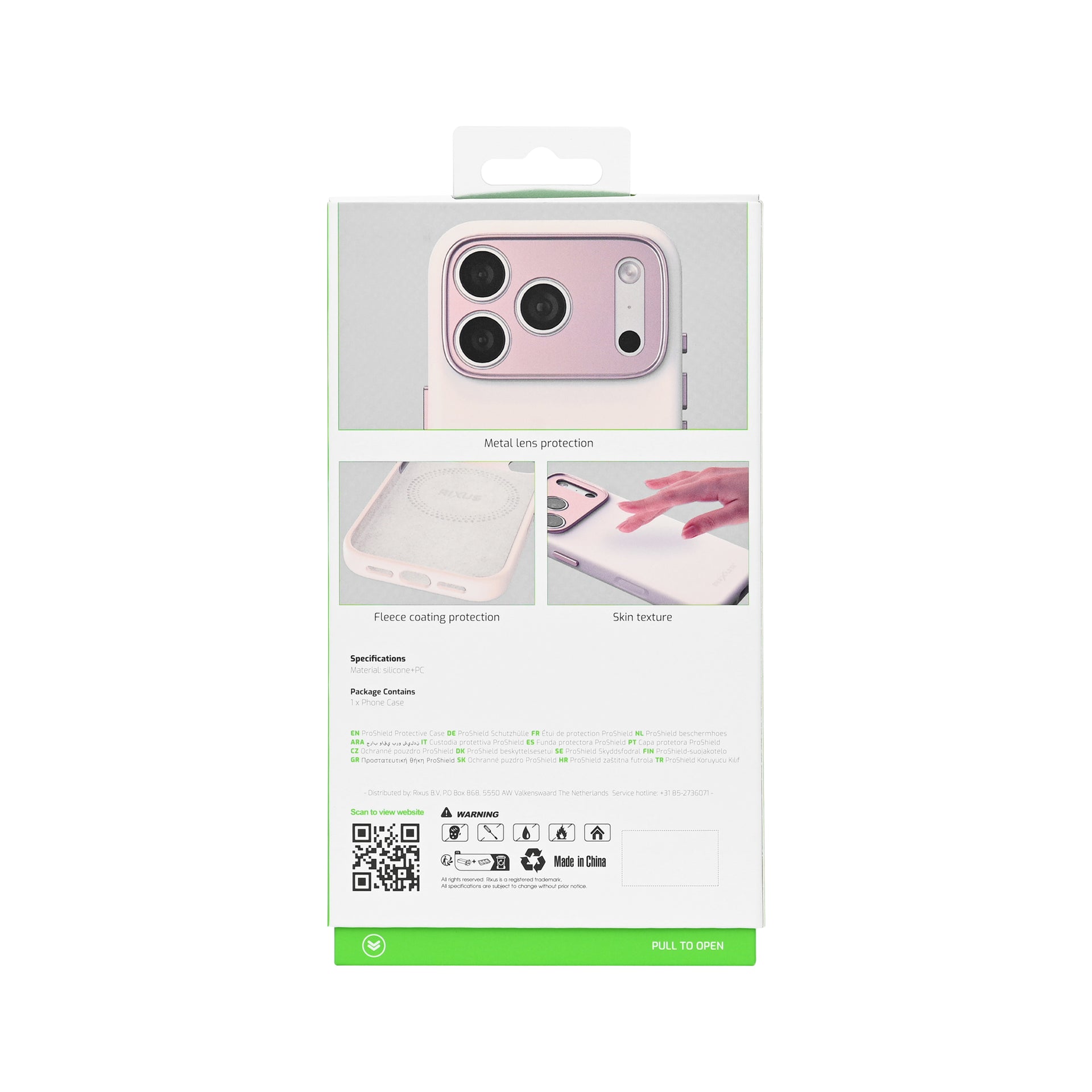 Rixus ProShield Case For Apple iPhone 17 Pink
