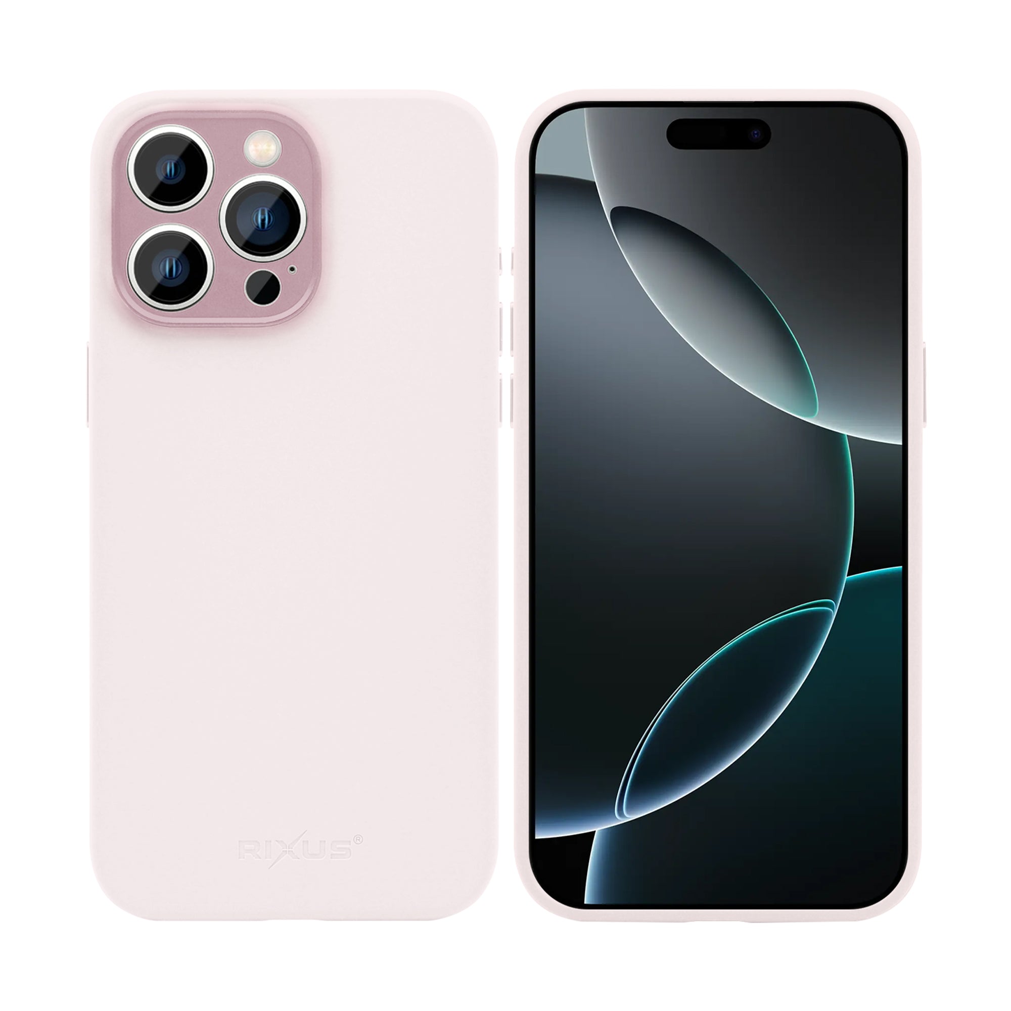 Rixus ProShield Case For Apple iPhone 16 Pro Max Pink