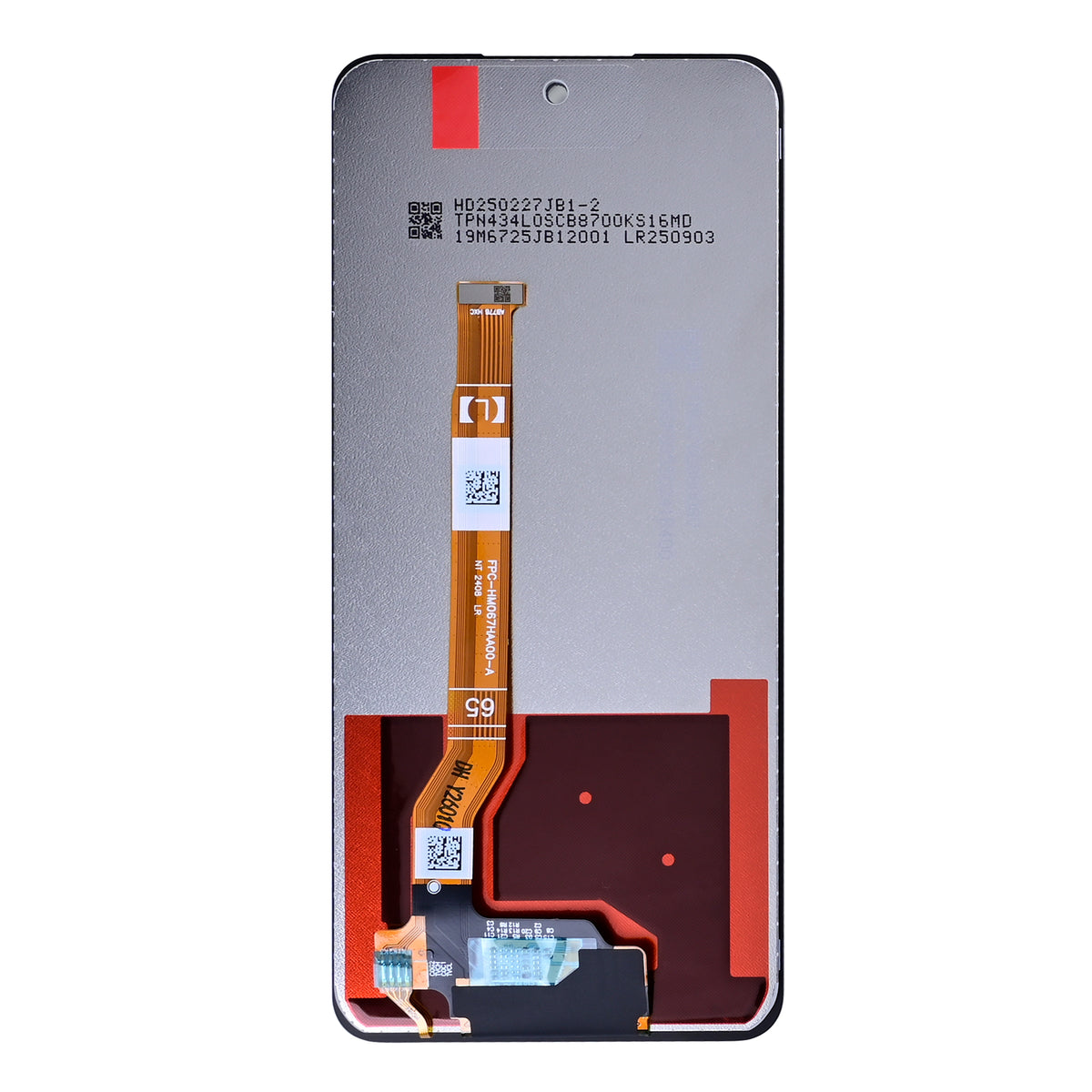 Oppo A5 4G, A5 5G, A5x 4G, A5 Pro 4G, A5 Pro 5G Display And Digitizer Without Frame Black OEM
