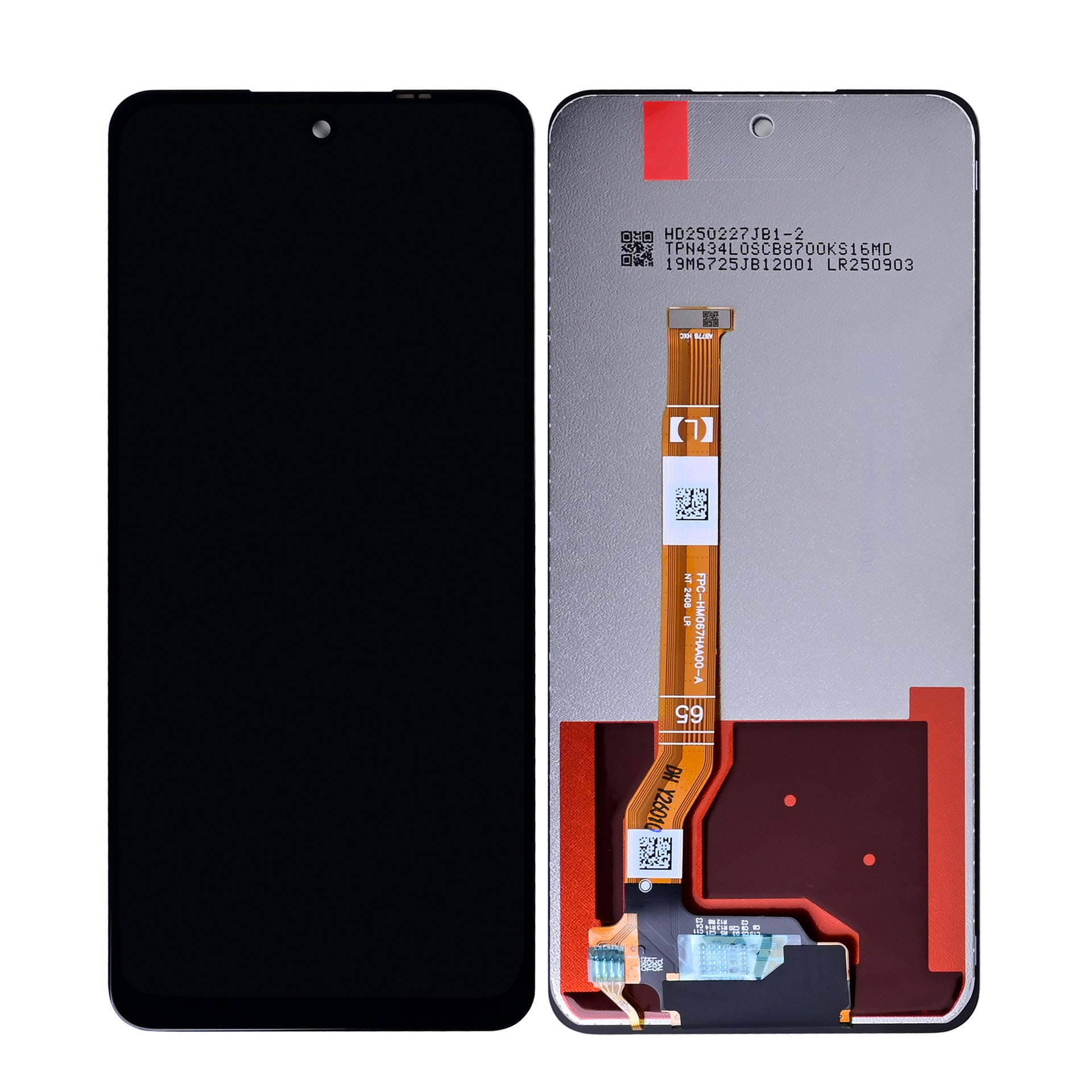 Oppo A5 4G, A5 5G, A5x 4G, A5 Pro 4G, A5 Pro 5G Display And Digitizer Without Frame Black OEM