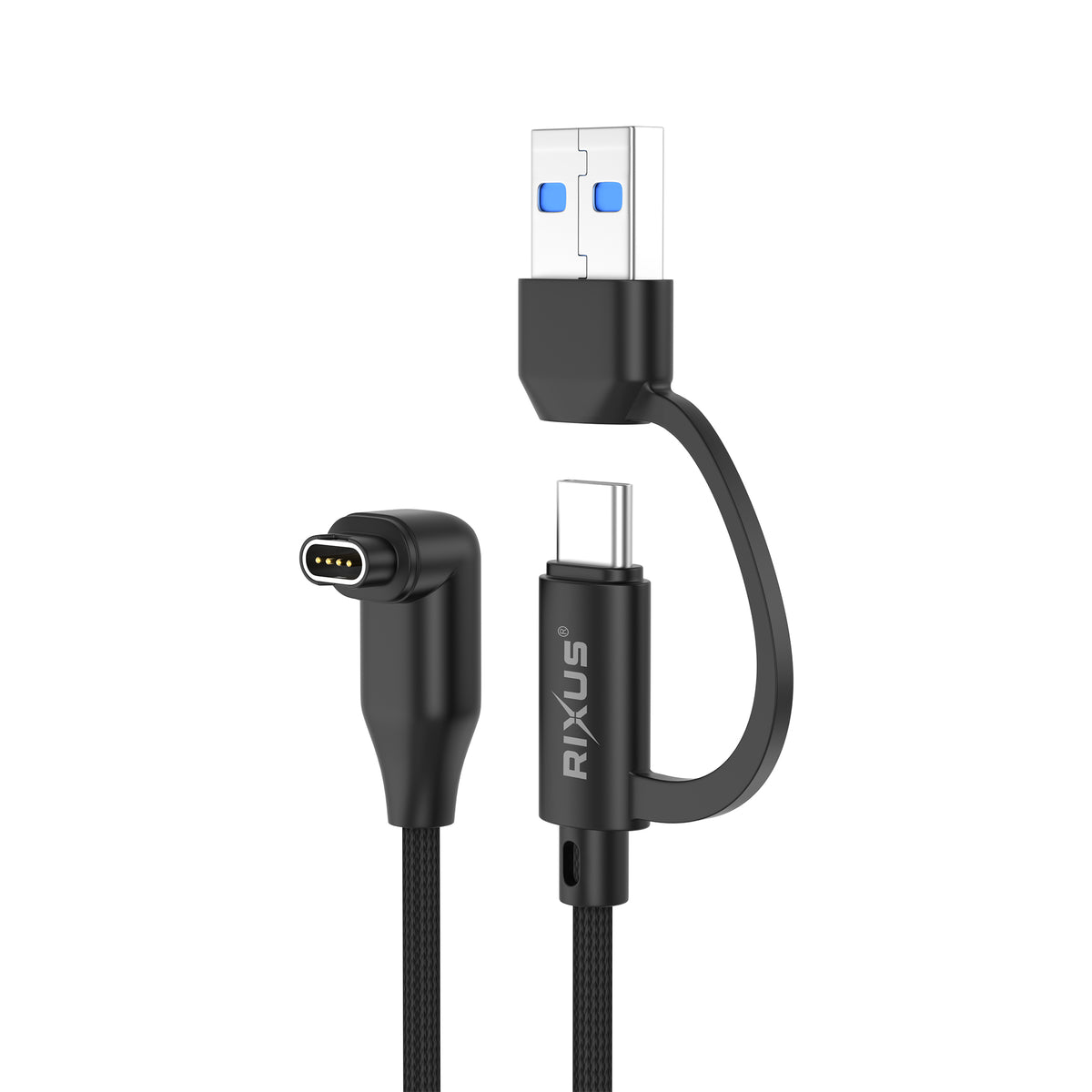 Rixus RXGM02 Charging Cable For Garmin Smart Watch 1m Black