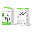 Rixus RXGM02 Charging Cable For Garmin Smart Watch 1m Black