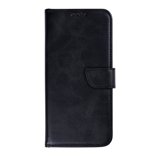 Rixus Bookcase For Samsung Galaxy A27 Black