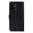 Rixus Bookcase For Samsung Galaxy A57 Black
