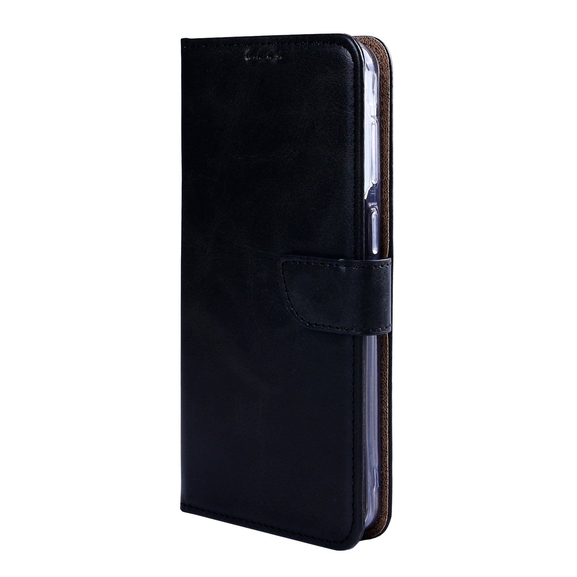 Rixus Bookcase For Samsung Galaxy A27 Black
