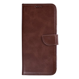 Rixus Bookcase For Samsung Galaxy A57 Brown