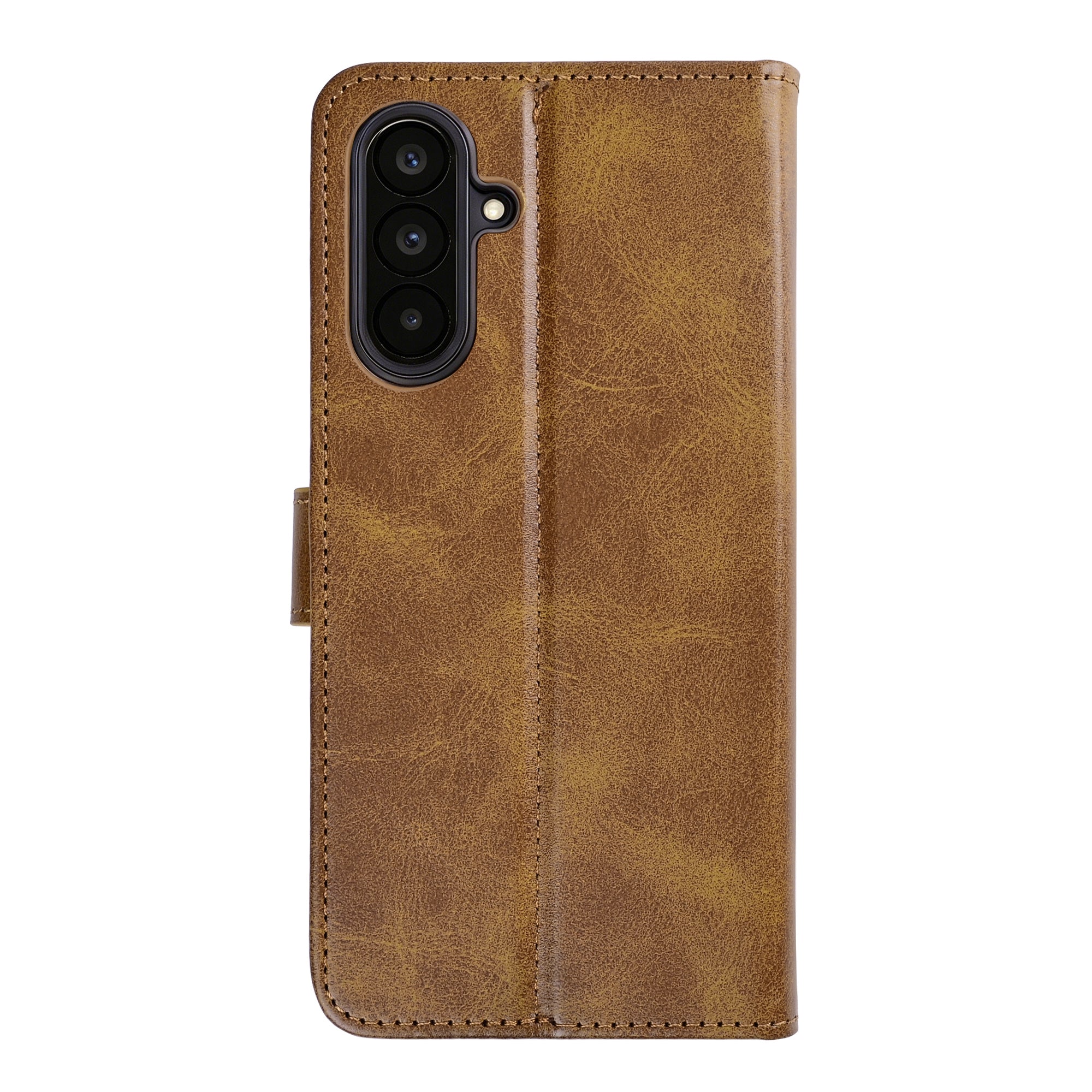 Rixus Bookcase For Samsung Galaxy A57 Light Brown