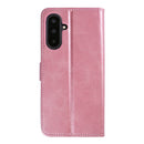Rixus Bookcase For Samsung Galaxy A57 Pink