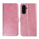 Rixus Bookcase For Samsung Galaxy A57 Pink