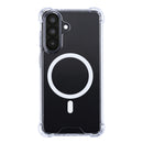 Rixus Anti-Burst Case With MagSafe Compatible For Samsung Galaxy A57 Transparent