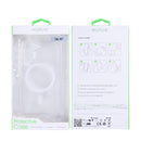 Rixus Anti-Burst Case With MagSafe Compatible For Samsung Galaxy A57 Transparent
