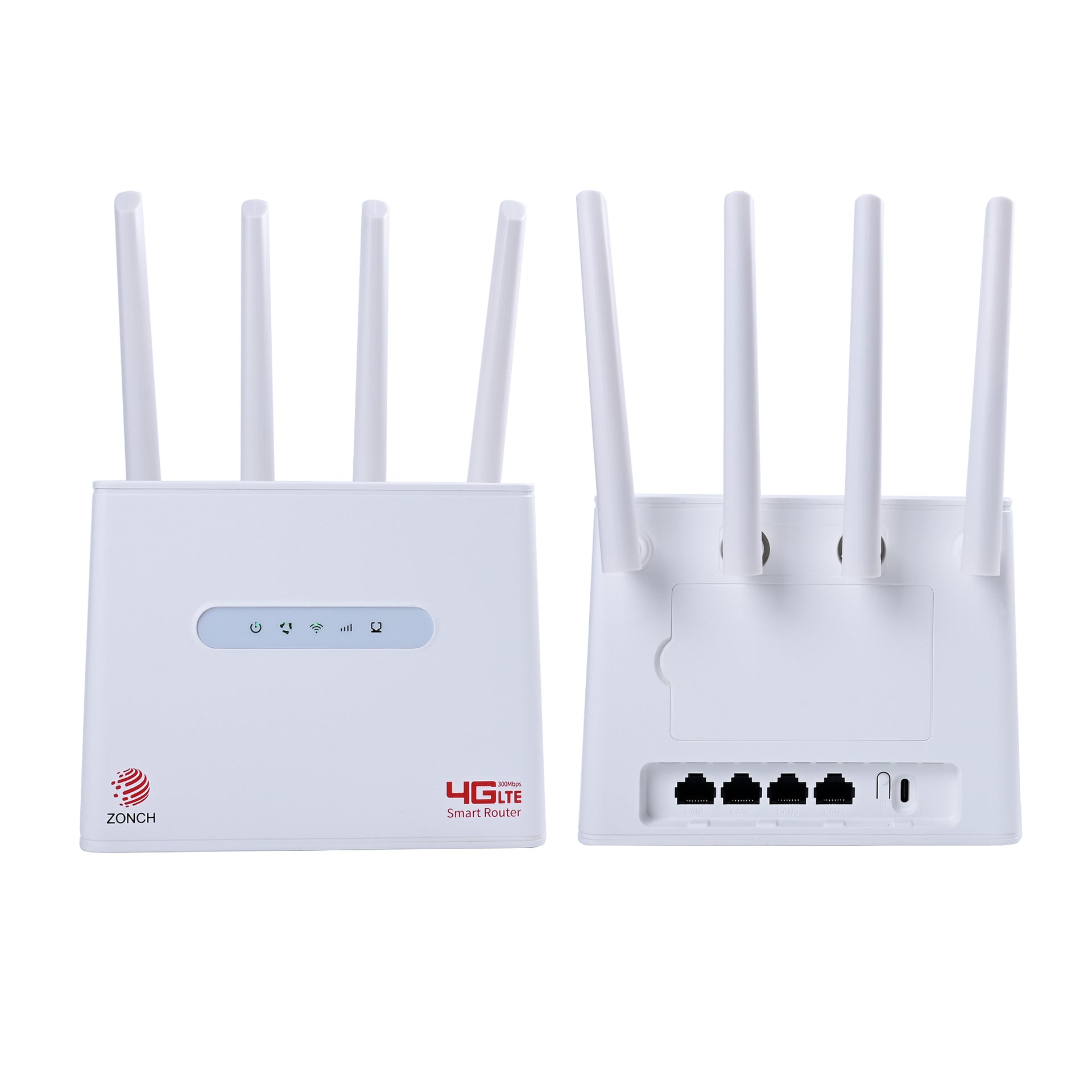 ZONCH R6575 CPE WiFi Router With Light White