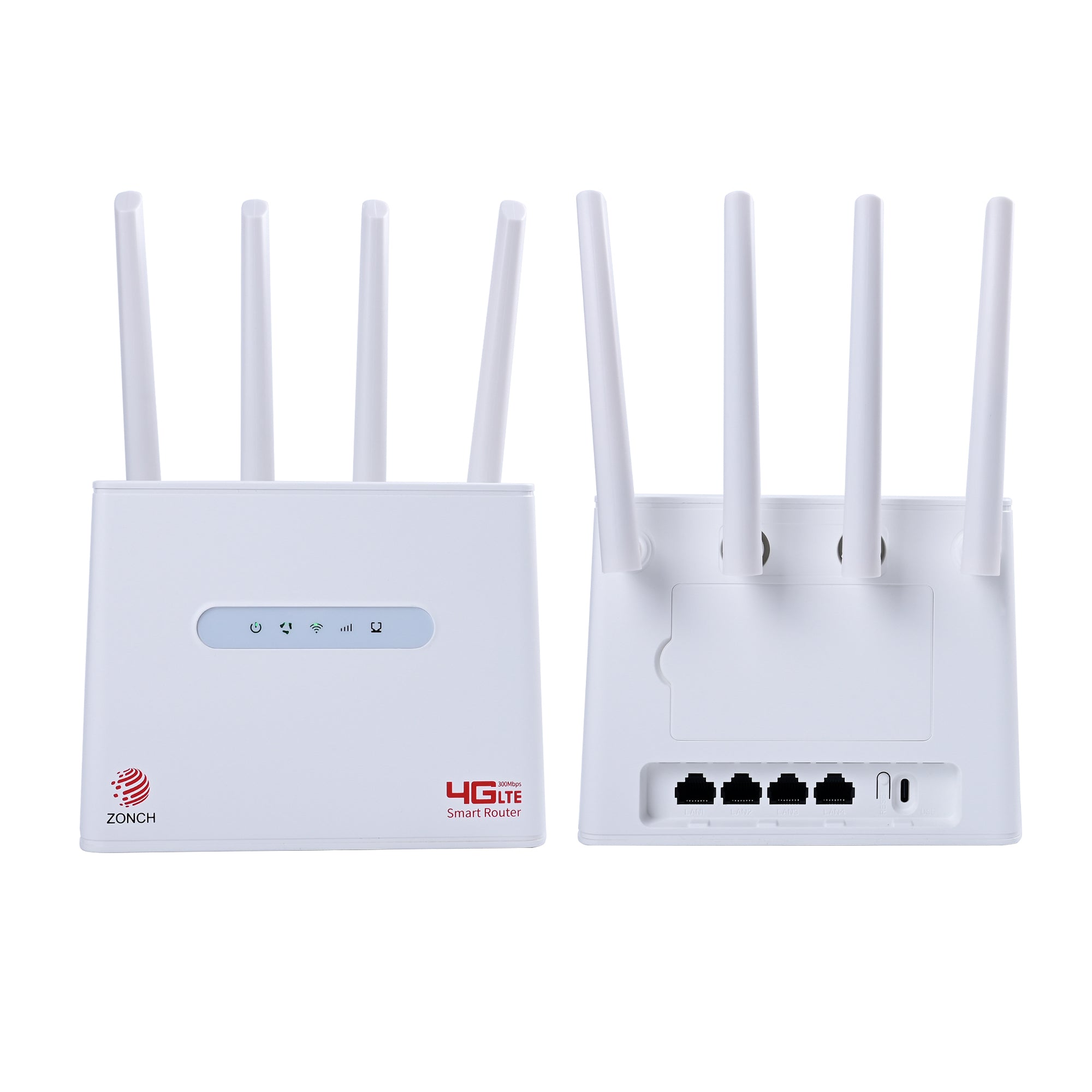 ZONCH R6575 CPE WiFi Router With Light White