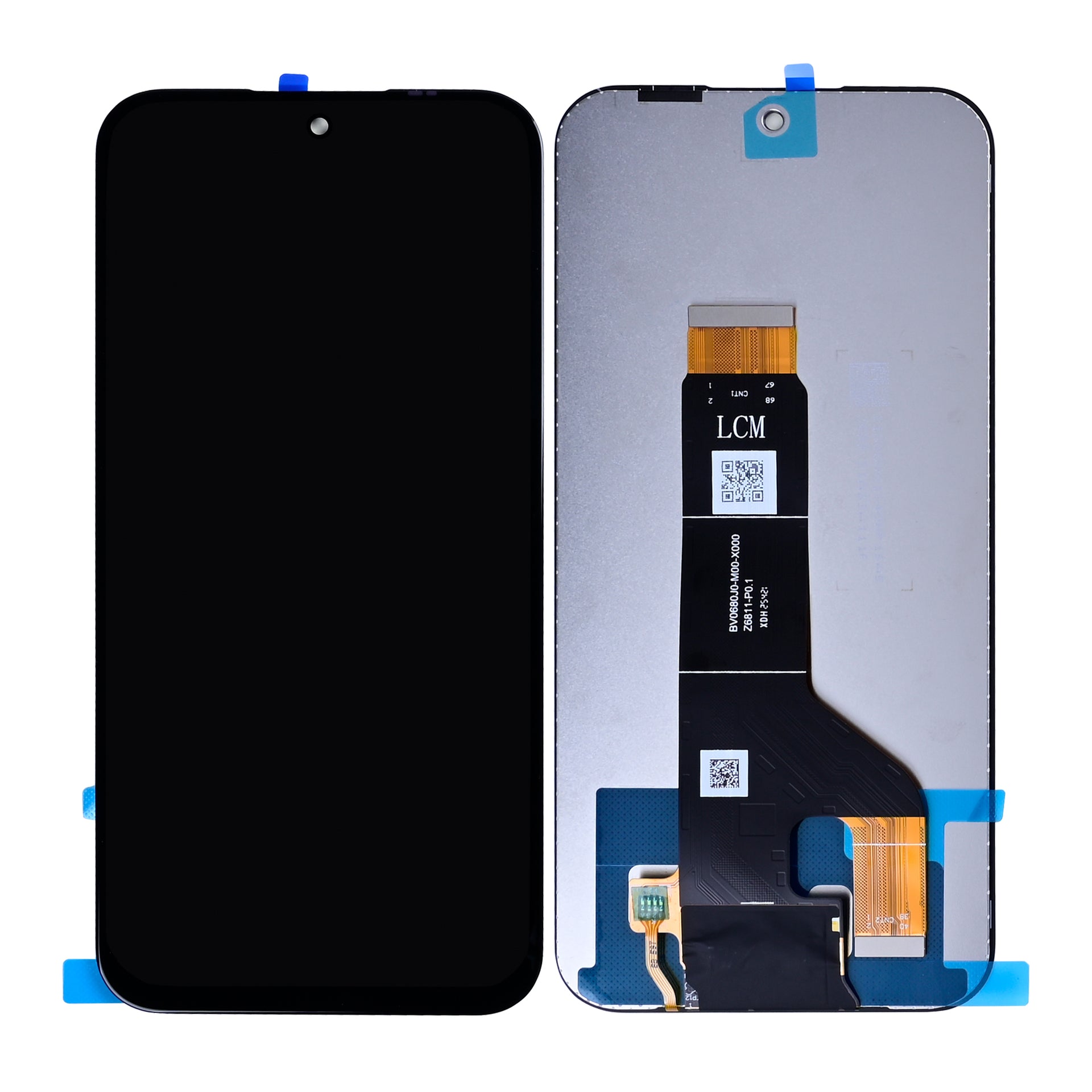 ZTE Blade V80 Design Display And Digitizer Without Frame Black OEM