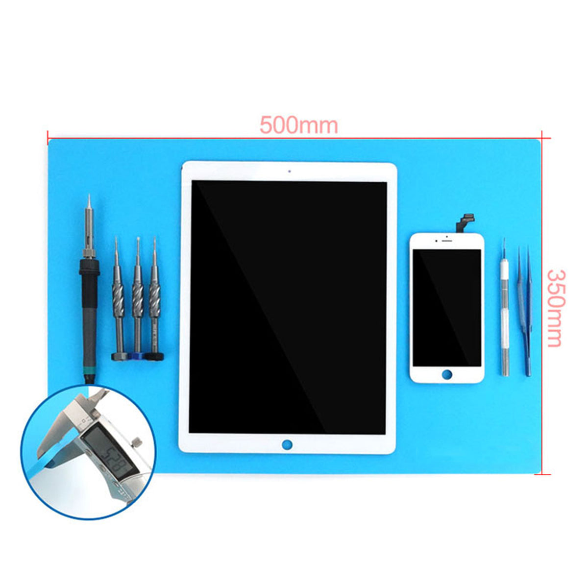 SUNSHINE SS-004F Heat Insulation Silicone Pad 50cmx35cm