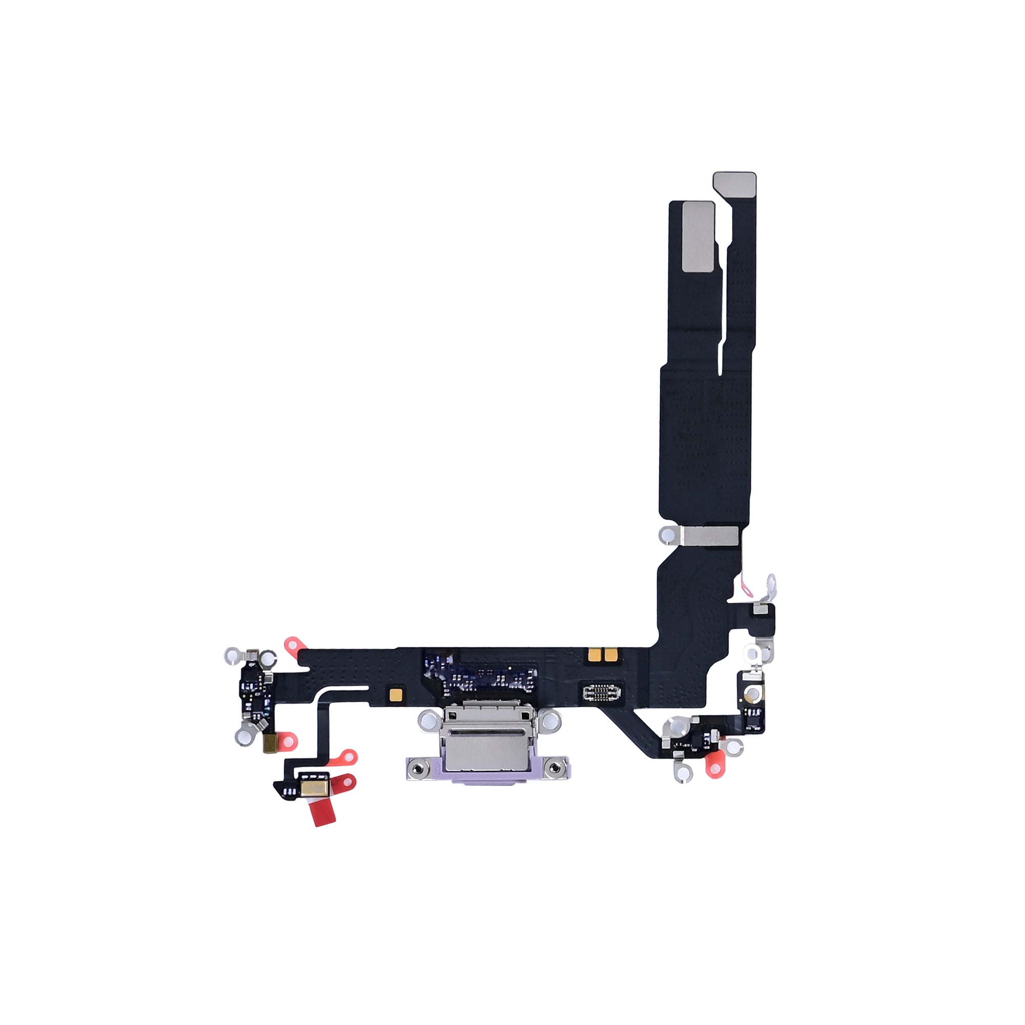 For Apple iPhone 17 System Charging Flex Lavender Pulled