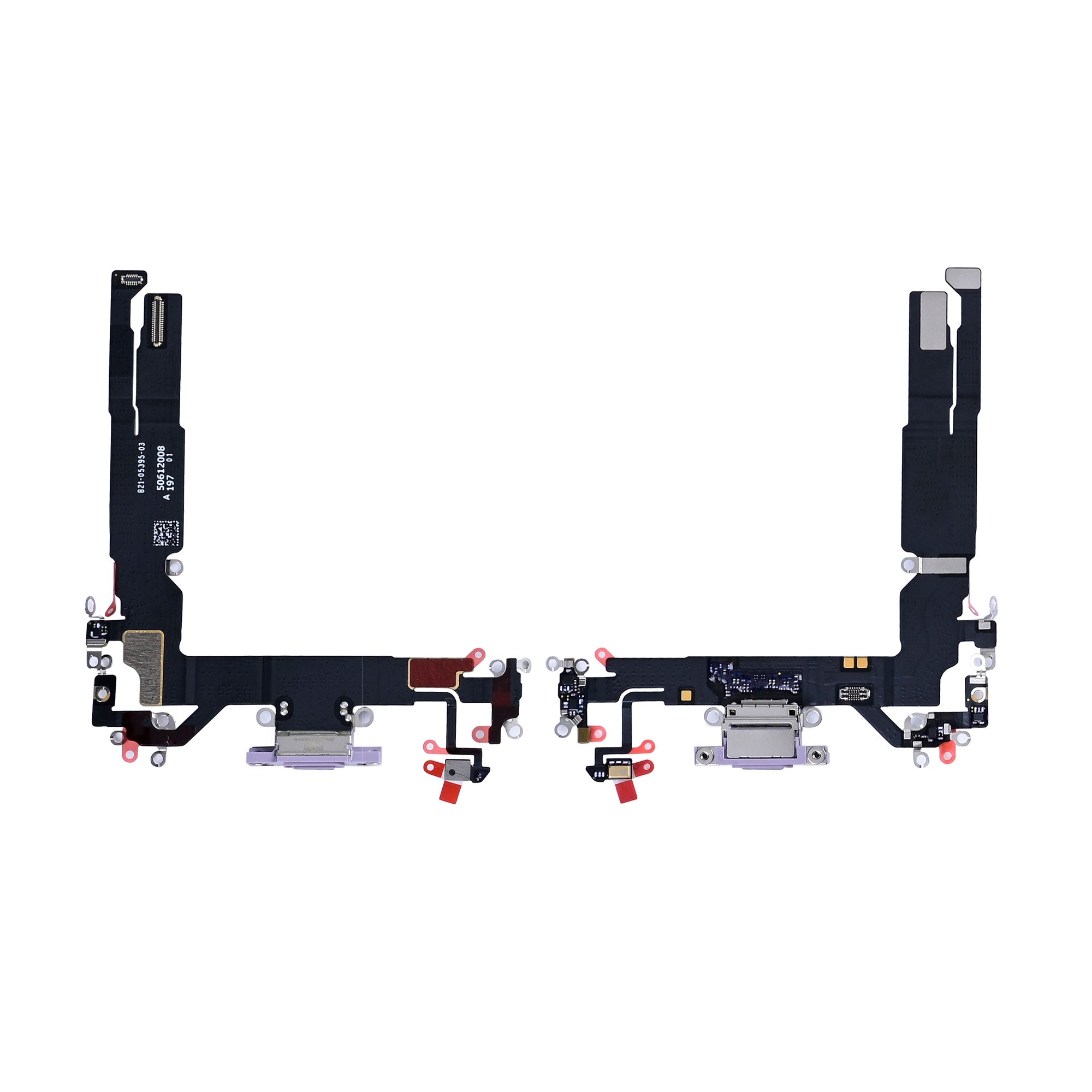 For Apple iPhone 17 System Charging Flex Lavender Pulled