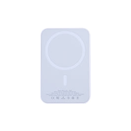 For Apple iPhone 12, 13, 14, 15, 16, 17 Series Battery Pack Magnetic Charging 15W 10000mAh White