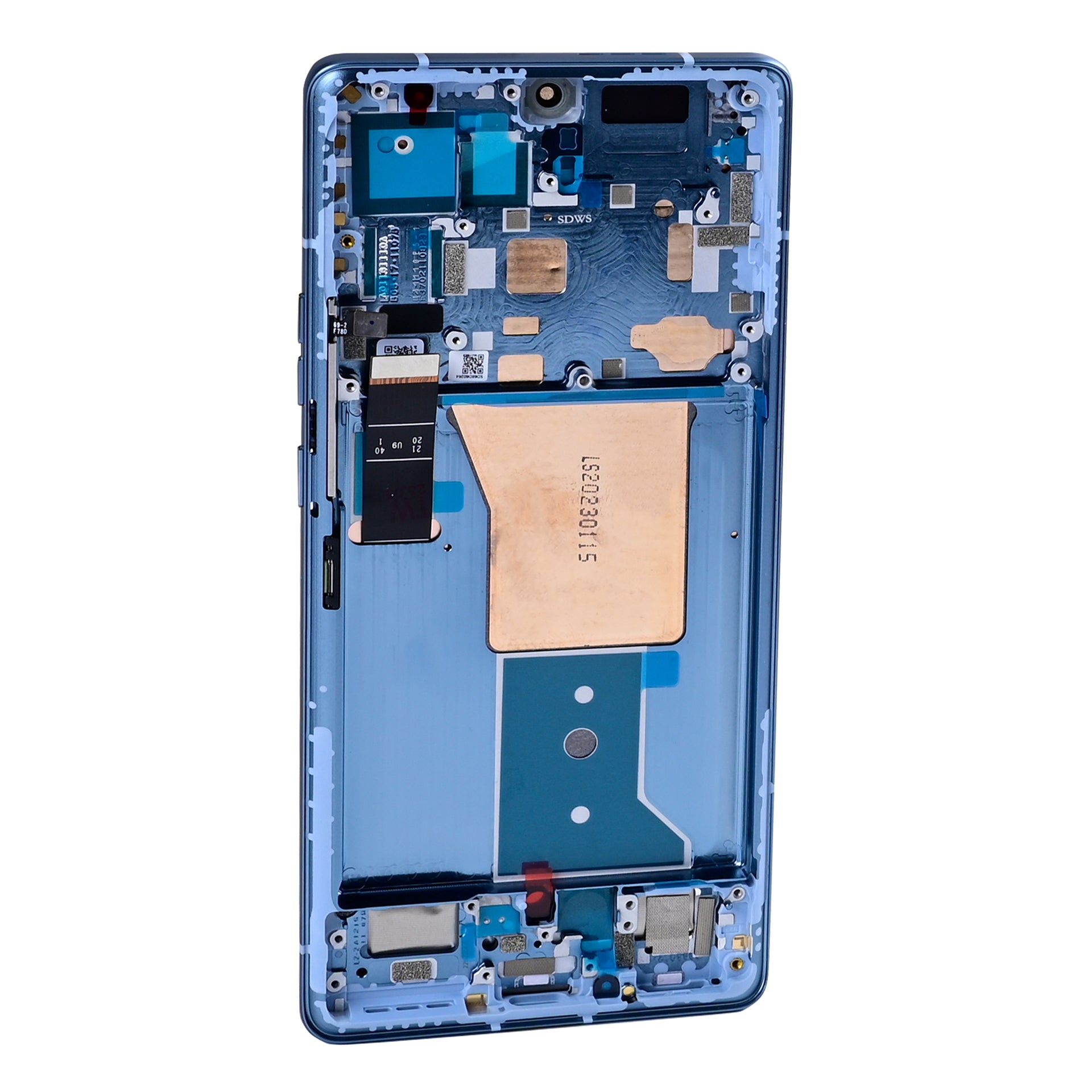 Motorola Edge 40 Pro, Moto X40  Display And Digitizer With Frame Lunar Blue OEM