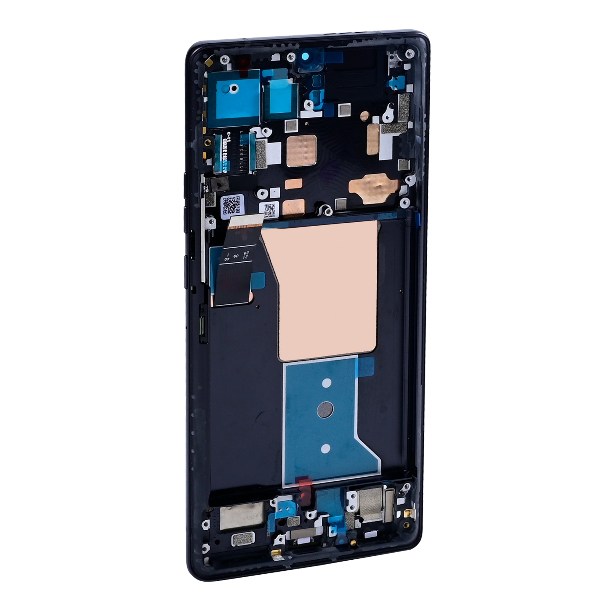 Motorola Edge 40 Pro, Moto X40 Display And Digitizer With Frame Interstellar Black OEM